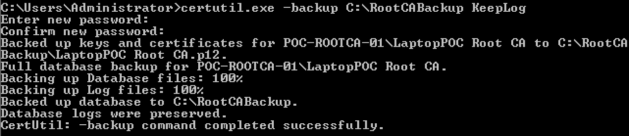certutilBackup