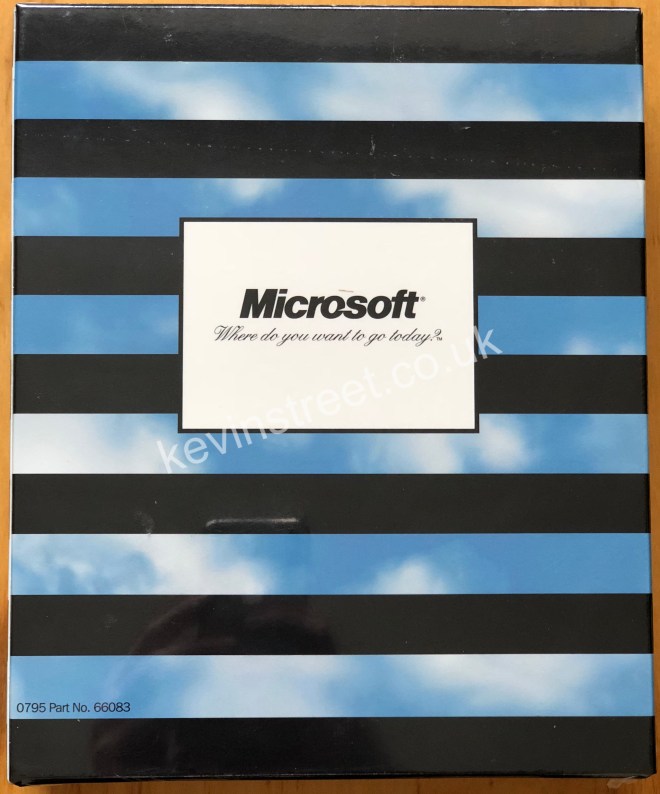 Windows 95 Special Edition; back