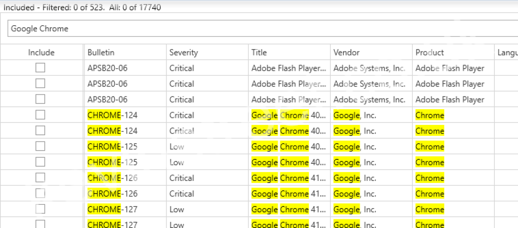 Searching for Google Chrome Updates