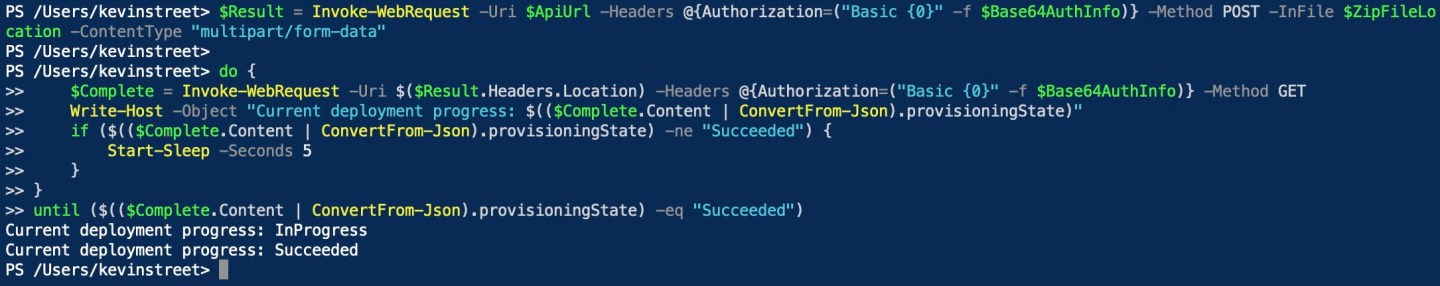 Deploy an Azure Function app with PowerShell – Kevin's tech blog